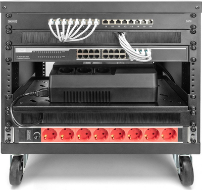 Kabinet rack Digitus DN-48001, 19", 16U, 460 mm, i zi