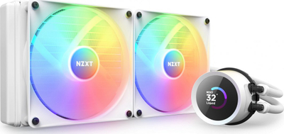 Ладилник Nzxt Kraken 280 RGB, бел