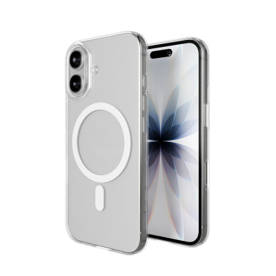 Kapak Puro MagSafe për iPhone 17, transparent, jeshil