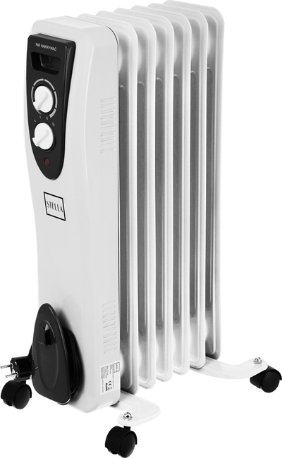 Radjator me vaj Stella STGO-1500-7, 1500W, 7 elementë, i bardhë