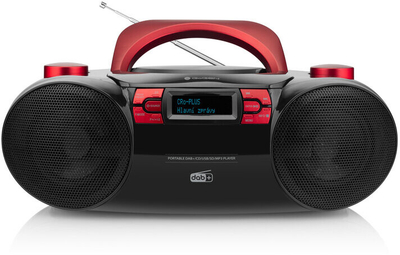 Radio GoGEN CDM 390, e zezë-kuqe
