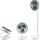 Ventilator UNOLD Cordless Telescopic Fan 86720, 6.8W, 3 shpejtësi, i bardhë