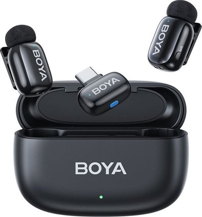 BOYA Mini Безжичен Lavalier Микрофонски Систем за Android/Type-C