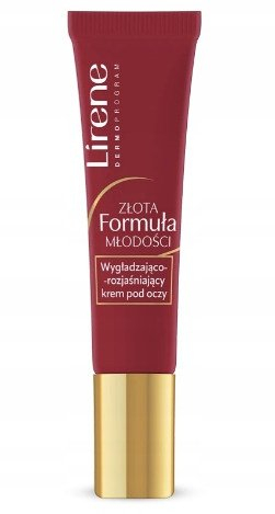 Krem për sy Lirene Golden Youth Formula, zbutës dhe ndriçues, 15ml