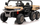 Makina elektrike për kalamaj Lean Toys XMX623B, 24V, dyvendëshe, ngjyrë e artë