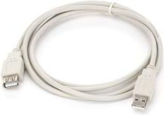 Kabllo Gembird USB A - USB A (CCP-USB2-AMAF-15C), 4.5m, e zezë