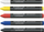 Laps universal Staedtler Lumocolor Omnigraph 1999, rezistent ndaj ujit, i kuq