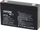 GEL батерија Vipow 6V 7Ah, висок капацитет, 151x34x94mm, црна
