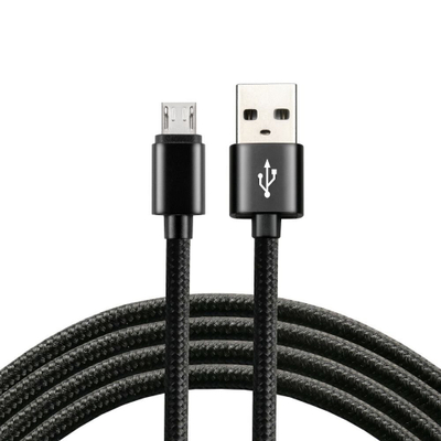 Kabllo USB EverActive CBB-1MB, USB A në micro USB, 1 m, e zezë
