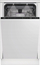 Enëlarëse e integruar Beko BDIS38040A, 10 sete, 8 programe, inox