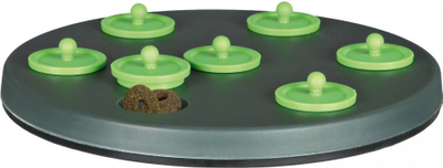Lodër interaktive lepuri Trixie Rabbit Board with Treats, 20 cm, gri me jeshile