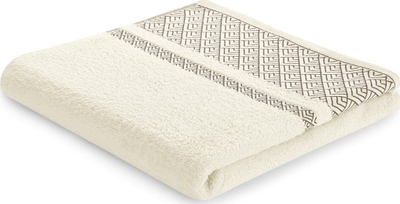 Peshqir Amelia Home Volie, 50x90 cm, pambuk, ngjyrë krem