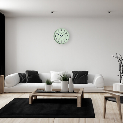 Orë muri MPM Quality Heikki E01.4429.40, e bardhë