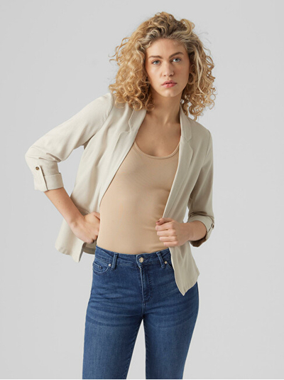 Xhaketë VERO MODA VMJESMILO Regular Fit, bezhë
