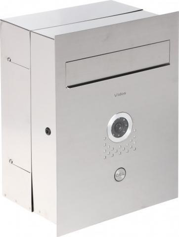 Videointerfon me kuti postare Vidos S551 SKP, IP65, kamerë me IR, inoks