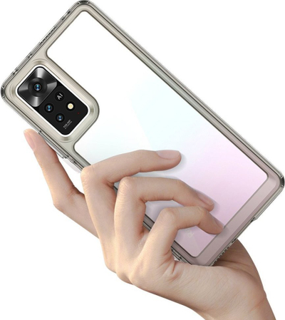 Kapak telefoni Outer Space për Xiaomi Poco X5 Pro 5G Redmi Note 12 Pro, transparent, TPU PC, blu