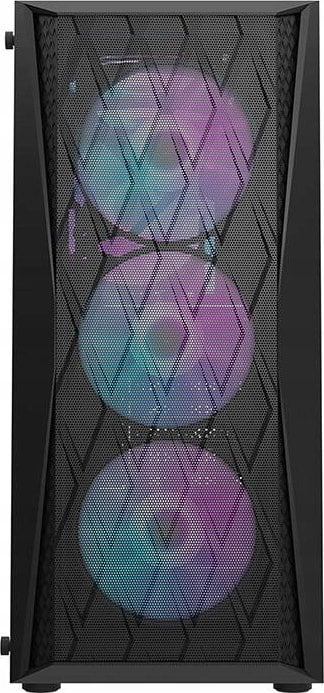 Kasë Darkflash DK352 Mesh ARGB, e zezë, Midi Tower
