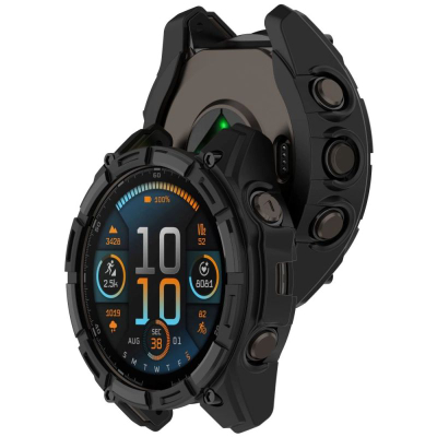 Mbulesë smartwatch Tech-Protect Defense Air për Garmin Fenix 8 47mm, TPU, e zezë