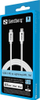 Kabllo karikimi Sandberg USB C në Lightning, 1m, PD, e bardhë