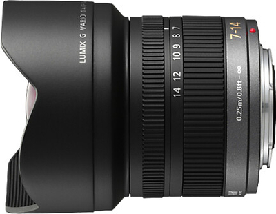 Lente Panasonic Lumix G-Vario 7-14mm f/4.0