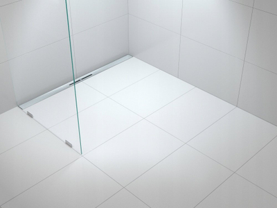 Kanal kullimi për dush Kessel Linearis Infinity 60, 800mm, sifon mekanik Megastop, inoks ngjyrë argjendi