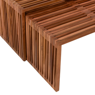 Set tavoline kafeje 2-pjesësh Nya 86x79x46Hcm (HM9546)