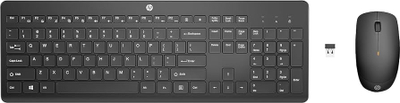 Set maus + tastierë HP Wireless, Combo, 230, i zi