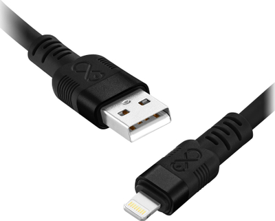 Kabllo USB Orno eXc WHIPPY Pro, USB A n' Lightning, 0.9m, e zezë