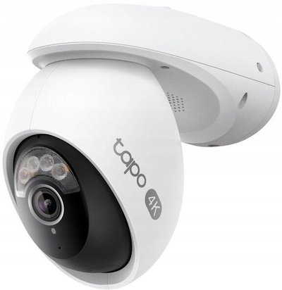Kamerë sigurie e jashtme TP-Link Tapo C560WS, 4K, Wi-Fi 6, e bardhë