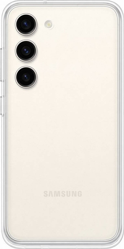 Kllëf telefoni Samsung Galaxy S23, me vend për karta, origjinal, i bardhë