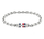Byzylyk për meshkuj Tommy Hilfiger Bruce Chain, i argjendtë