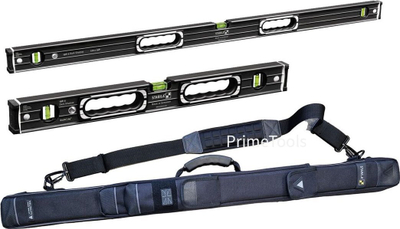Set nivelesh Stabila Dark Shadow 20053, 61 cm, 122 cm, precizion 0.5 mm/m