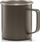 Filxhan kampingu Mizu Camp Cup, 370 ml, çelik inox, gri granit