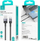 Kabllo USB USAMS USB A në USB C, 1.2m, 18W, multicolor