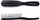 Furçë flokësh Hercules Sagemann Black Magic 8200, 8.5\", për lëkurën e kokës, e zezë
