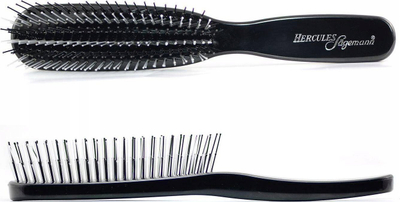 Furçë flokësh Hercules Sagemann Black Magic 8200, 8.5\", për lëkurën e kokës, e zezë