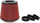 Filtër sportiv ajri AMiO 01713 AF Carbon, universal, inox, i kuq