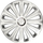 Kapakë rrote VERSACO 11745, 16", set, gri