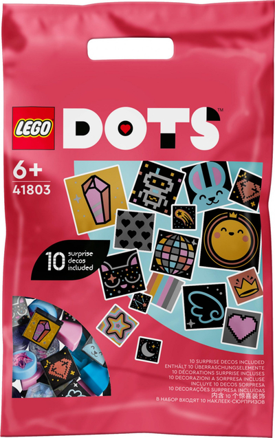 Set LEGO Dots 41803 Extra Dots Seria 8, mbi 100 copa, për zbukurim, shumëngjyrësh