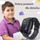 Smartwatch GoGPS K17, GPS, për kalamaj, i zi