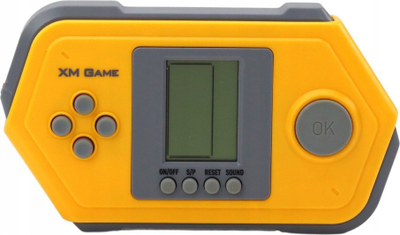 Konsolë lojrash Tetris Brick Game, elektronike, gri verdhë