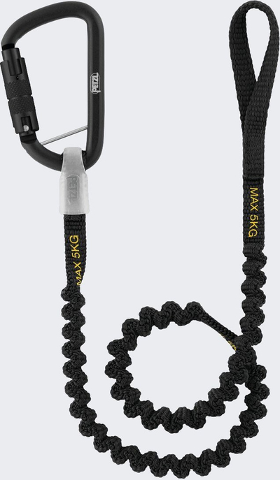 Litar sigurie për vegla Petzl Tooleash S049AA00, i zgjatshëm 120 cm, një masë