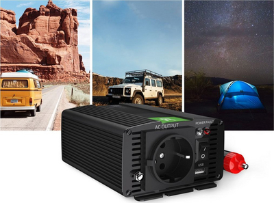 Konvertues i tensionit të makinës Green Cell 24V në 230V 150W/300W