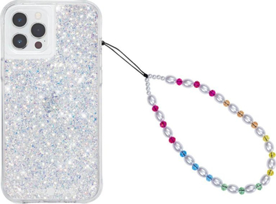 Varëse dore telefoni Case-Mate Jelly Bean Pearl, me rruaza, shumëngjyrëshe