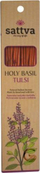 Temjan natyral Sattva Tulsi, 15 copë, aromë bimore
