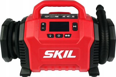 Kompresor ajri Skil 3153 CA, portabël 20V, pa bateri dhe karikues, i kuq