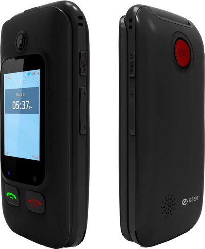 Telefoni me kapak eSTAR Digni Flip, 2.4", Dual Screen, i zi