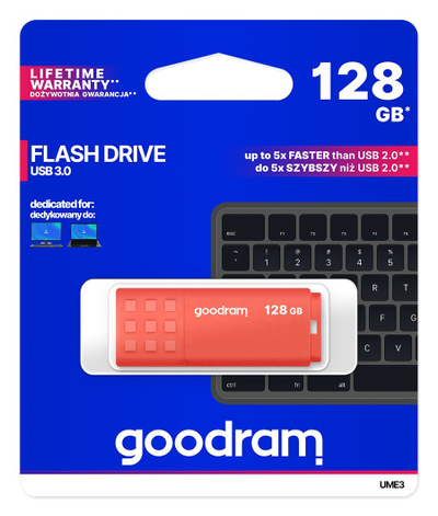 Pendrive GoodRam UME3, 128GB