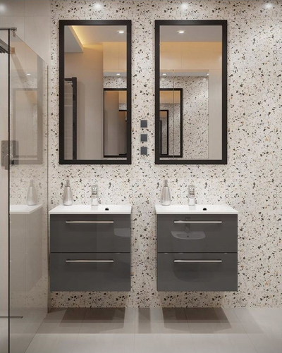 Kanal dushi linear Aqua Steel LA 600, çelik inox, 60 cm, ngjyrë argjendi