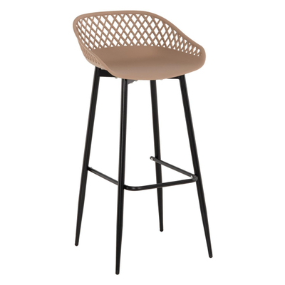 Stol bari Avaya 46x48x99Hcm (HM8686.13), zezë